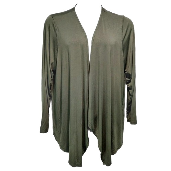 Pre-owned Torrid Super Soft Green Cardigan 2 - Picture 5 of 6